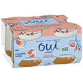 Oui by Yoplait French Style Yogurt Peach, 4 Count