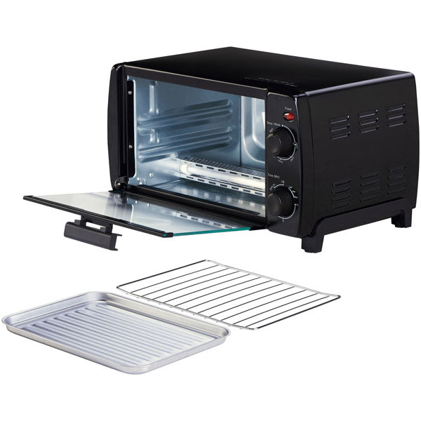 Mainstays 4-Slice Toaster with 6 Shade Settings & Removable Crumb Tray - Black - 1 Each
