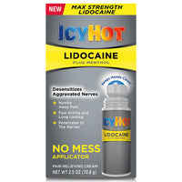 Icy Hot Lidocaine Pain Relieving Cream, 2.5 oz