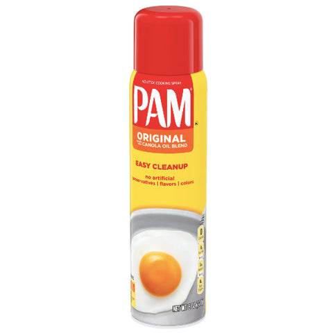 PAM Original Cooking Spray, Canola Oil Nonstick Cooking & Baking Spray, 8 oz