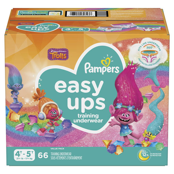 Pampers - Easy Ups Training Underwear - Girls 3T-4T - Save-On-Foods
