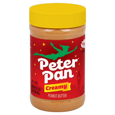 Peter Pan Original Creamy Peanut Butter Spread, 16.3 Oz