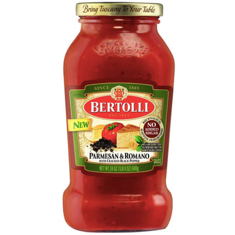 Bertolli Parmesan Romano, 24 oz. - Water Butlers