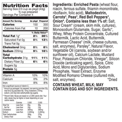 Betty Crocker Suddenly Pasta Salad Creamy Parmesan, 6.2 oz - Water Butlers