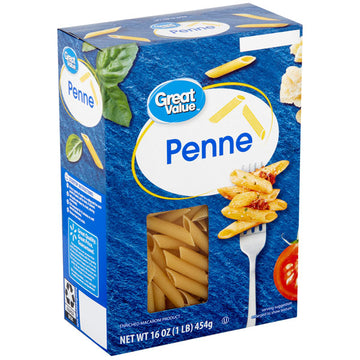 Great Value Penne Pasta, 16 oz