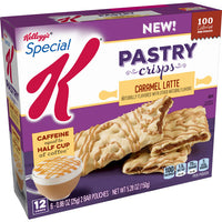Kellogg's Special K, Pastry Crisps, Caramel Latte, 5.28 Oz, 12 Count