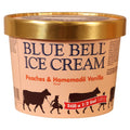 Blue Bell Peaches & Homemade™ Vanilla Ice Cream, 0.5 gal