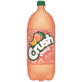 Crush Peach Caffeine-Free Soda, 2 L
