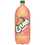 Crush Peach Caffeine-Free Soda, 2 L - Water Butlers