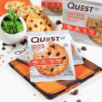 Quest Protein Cookie, Peanut Butter Chocolate Chip, 4 Ct - Water Butlers