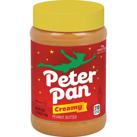 Peter Pan Original Peanut Butter, Creamy Peanut Butter, 40 Oz