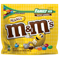 M&Ms Peanut Milk Chocolate Candies, Family Size, 18.8 oz.