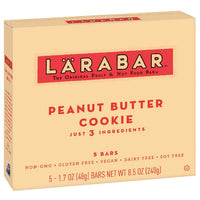 Larabar Gluten Free Bar, Peanut Butter Cookie, 5 Ct - Water Butlers