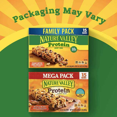 Nature Valley Protein Bars, Peanut Butter Dark Chocolate, 15 Ct - Water Butlers