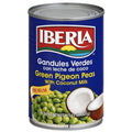 Iberia Premium Green Pigeon Peas with Coconut Milk, 15 oz