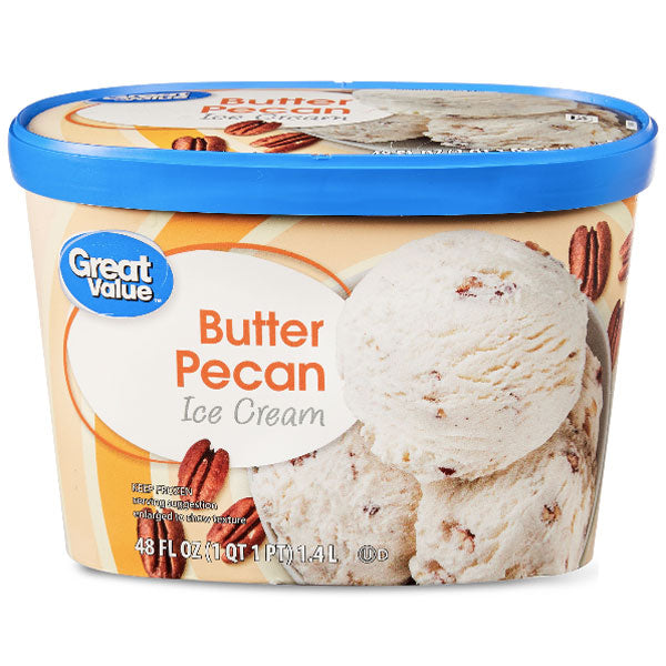 Great Value Cookies & Cream Ice Cream, 48 fl oz