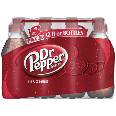 Dr Pepper Soda, 12 Fl. Oz., 8 Count