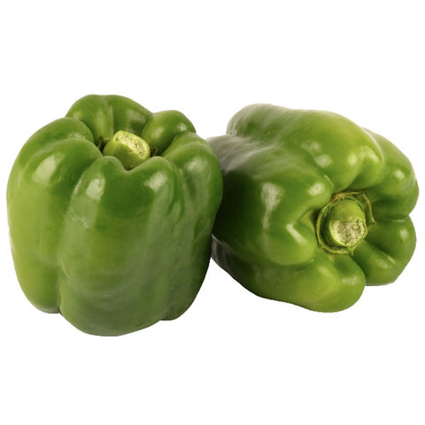 Marketside Organic Green Bell Peppers, 2 Ct - Water Butlers