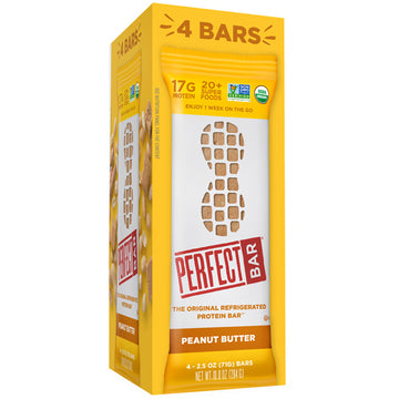 Perfect Bar, Peanut Butter, 17g Protein, 2.5 oz., 4 Ct