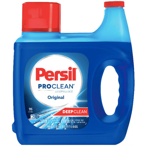 Persil Pro Clean Liquid Laundry Detergent, Original, 96 Loads, 150 oz