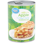 Great Value Apple Pie Filling or Topping, 21 oz.