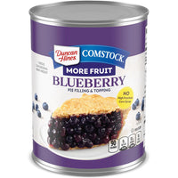 Duncan Hines Comstock More Fruit Blueberry Pie Filling and Topping, 21 oz.