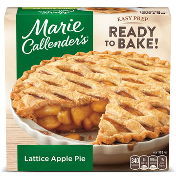 Marie Callender's Frozen Pie Dessert, Lattice Apple, 42 oz.