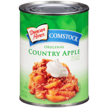 Comstock Original Country Apple Pie Filling or Topping, 21 oz.