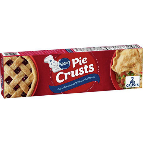 Pillsbury Premade Refrigerated Pie Crusts, 2 Count