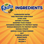 Fanta Cans Pineapple 12fl oz, 12 Ct - Water Butlers