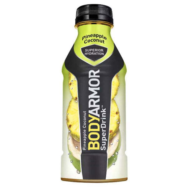 BodyArmor Sports Drink, Pineapple Coconut, 16 Fl. oz. - Water Butlers