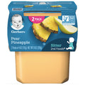 Gerber 2nd Foods Baby Food Pear Pineapple, 4oz, 2 Ct