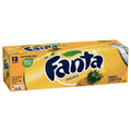 Fanta Cans Pineapple 12fl oz, 12 Ct - Water Butlers