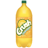 Crush Pineapple Caffeine-Free Soda, 2 L - Water Butlers