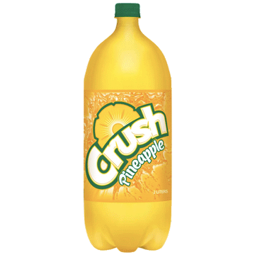 Crush Pineapple Caffeine-Free Soda, 2 L