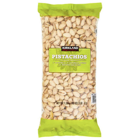 Kirkland Signature In-Shell Roasted & Salted Pistachios, 3 lbs