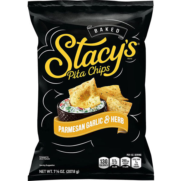 Stacy's Parmesan Garlic Pita Chips, 7.33 oz