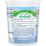 Stonyfield Organic Plain Whole Milk Probiotic Yogurt, 32 oz.
