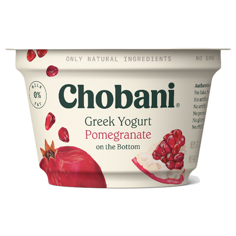 Chobani Greek Yogurt, Pomegrenate, 5.3oz - Water Butlers