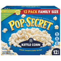 Pop Secret Kettle Corn Microwave Popcorn, 12 Ct