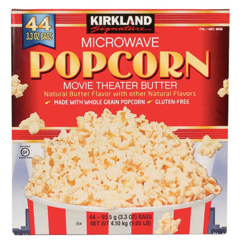 Kirkland Signature Microwave Popcorn, 3.3 oz, 44 Count