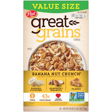 Kashi Go Cereal, Chocolate Crunch, Family Size - 19.9 oz