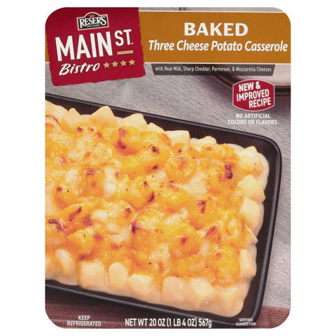 Reser's Main St. Bistro Baked Three Cheese Potato Casserole, 20 oz.