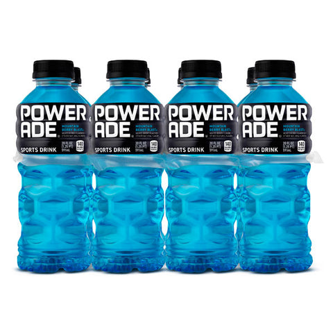 Powerade Mountain Berry Blast, 20 fl oz, 8 Pack