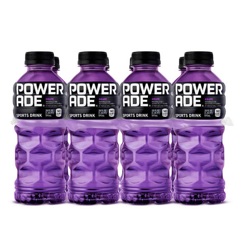 Powerade Grape, 20 fl oz, 8 Pack