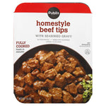 Publix Homestyle Beef Tips, with Seasoned Gravy, 15 oz
