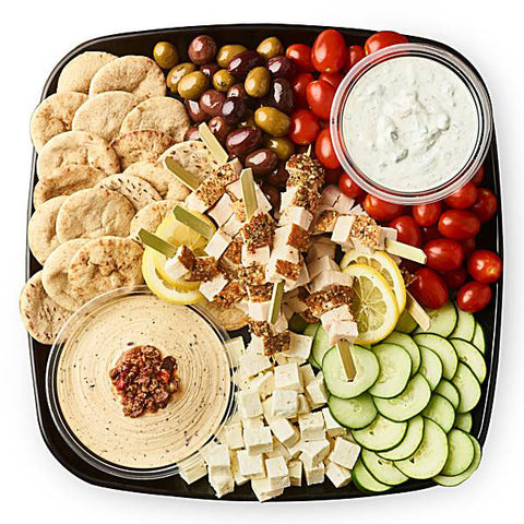 Boar's Head Taste of Greece Hummus Platter, Medium (Serves 16-20)