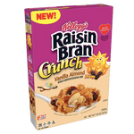 Kellogg's Raisin Bran Crunch Vanilla Almond Family Size 22.2 oz - Water Butlers