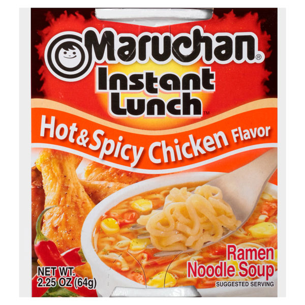 Maruchan Instant Lunch Chicken Flavor Ramen Noodle Soup, 2.25 oz