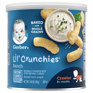 Gerber Lil' Crunchies Ranch, 1.48 oz